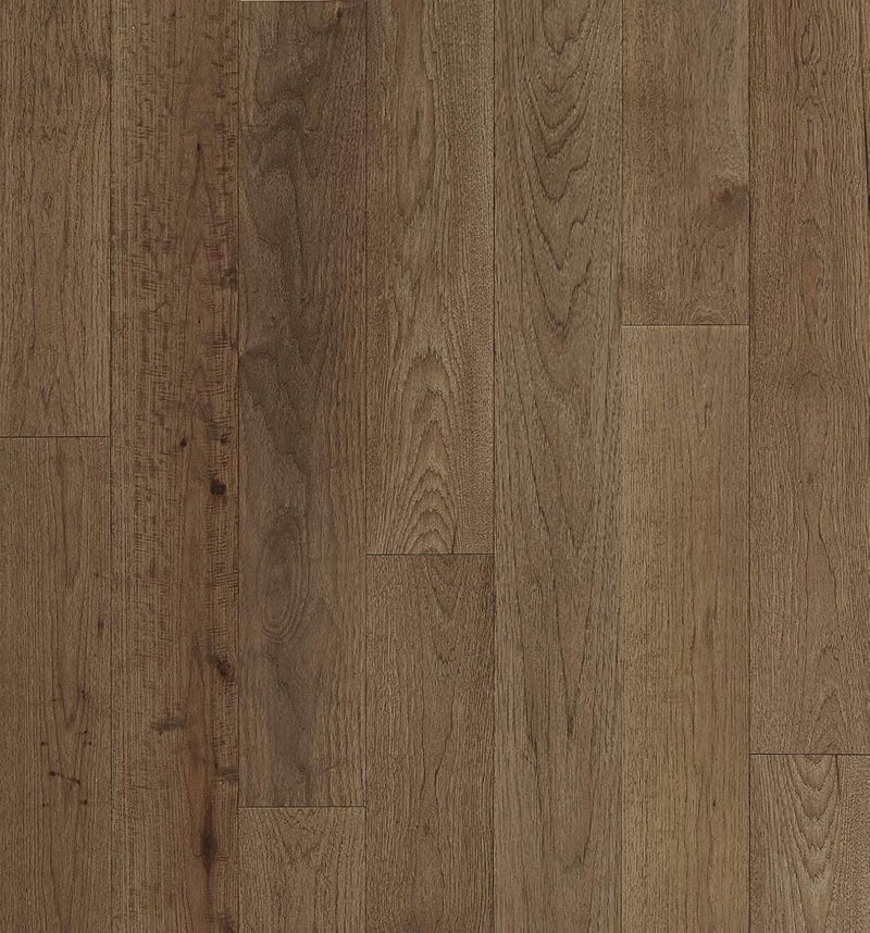 EFUS Mediterranean Hickory 9/16" Thick x 8.66" Width x 20" - 86.6" Varying Length Engineered Hardwood Flooring Sample, Minimalist - Image 1
